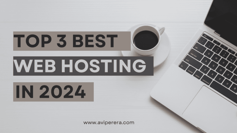 Top 3 Best Web Hosting Platforms for Blogging in 2024