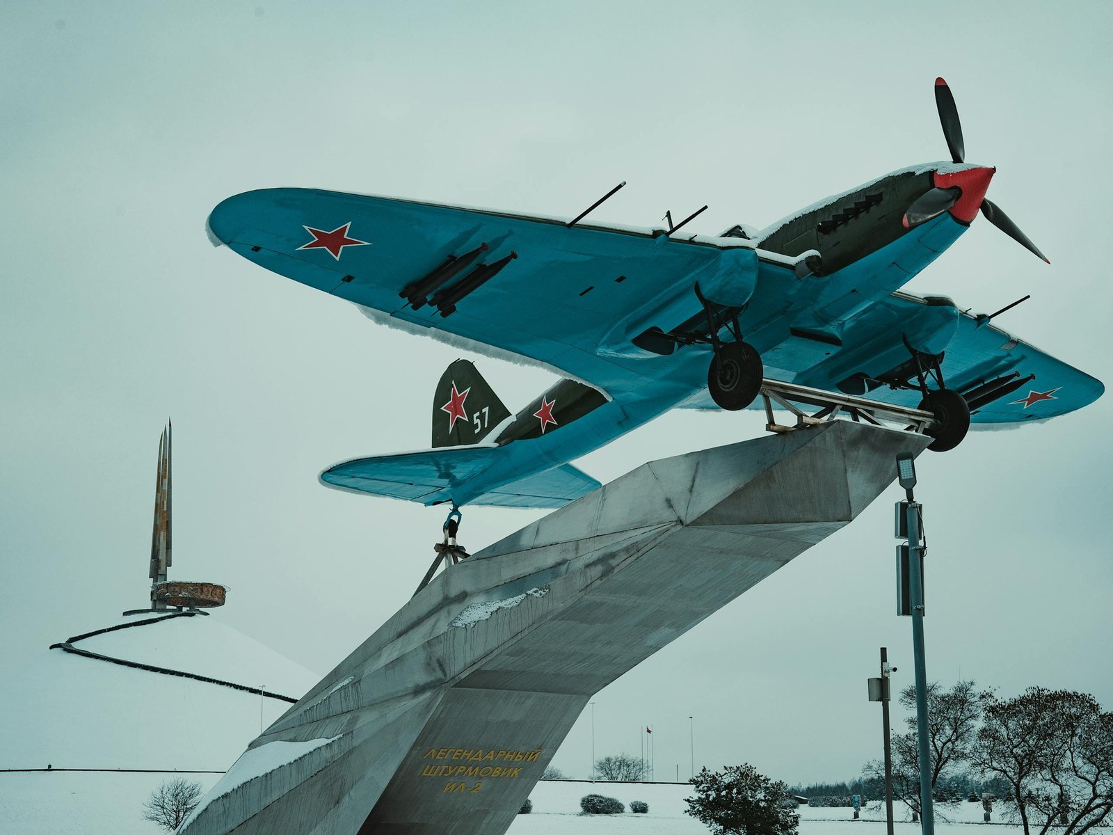 Monument of Military Airplane